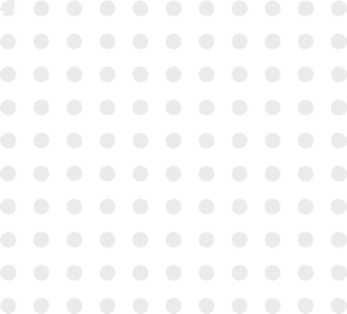 A light gray background with a regular pattern of evenly spaced, slightly darker gray dots.